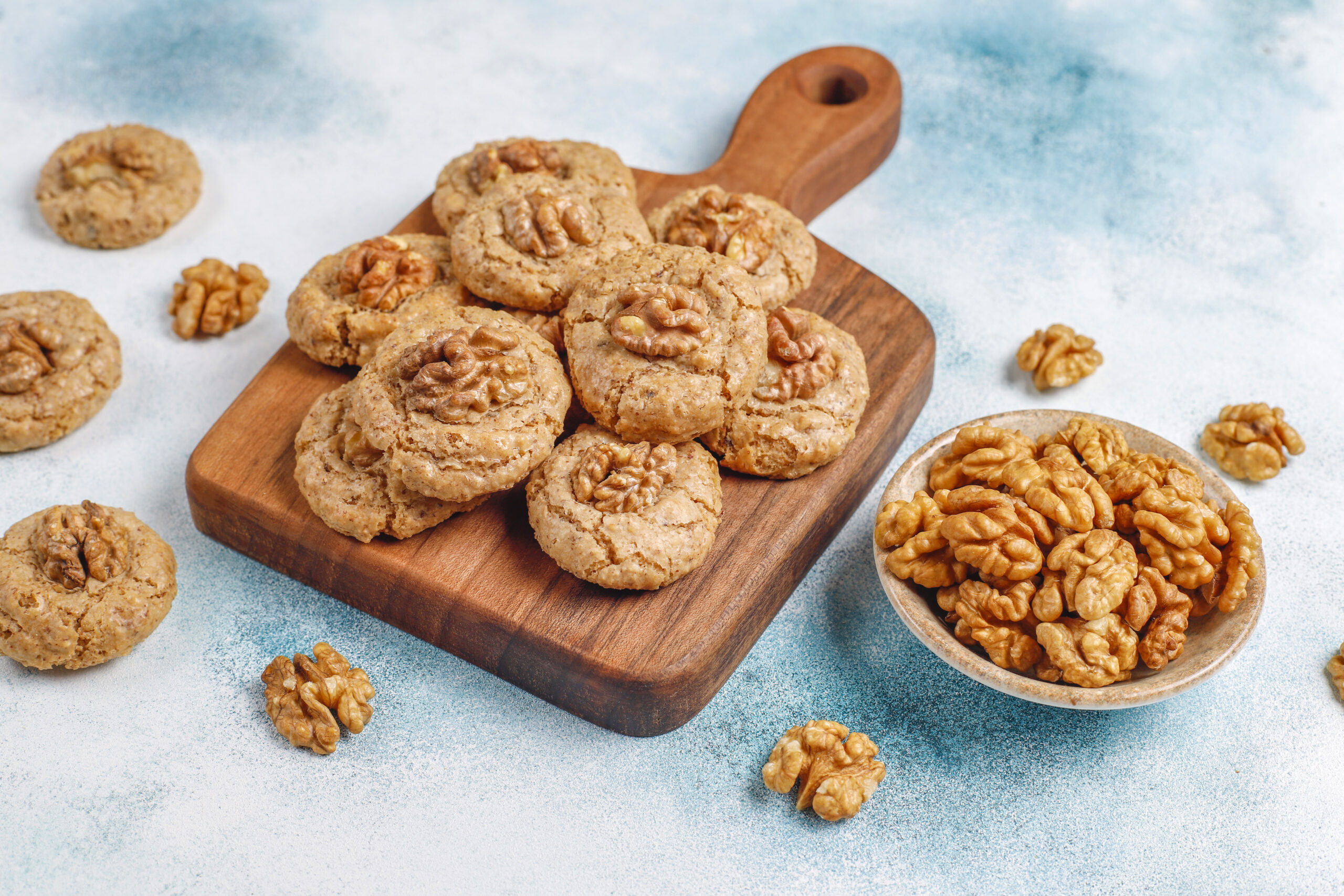 Chocolate Walnut Cookies